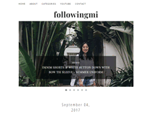 Tablet Screenshot of followingmi.com
